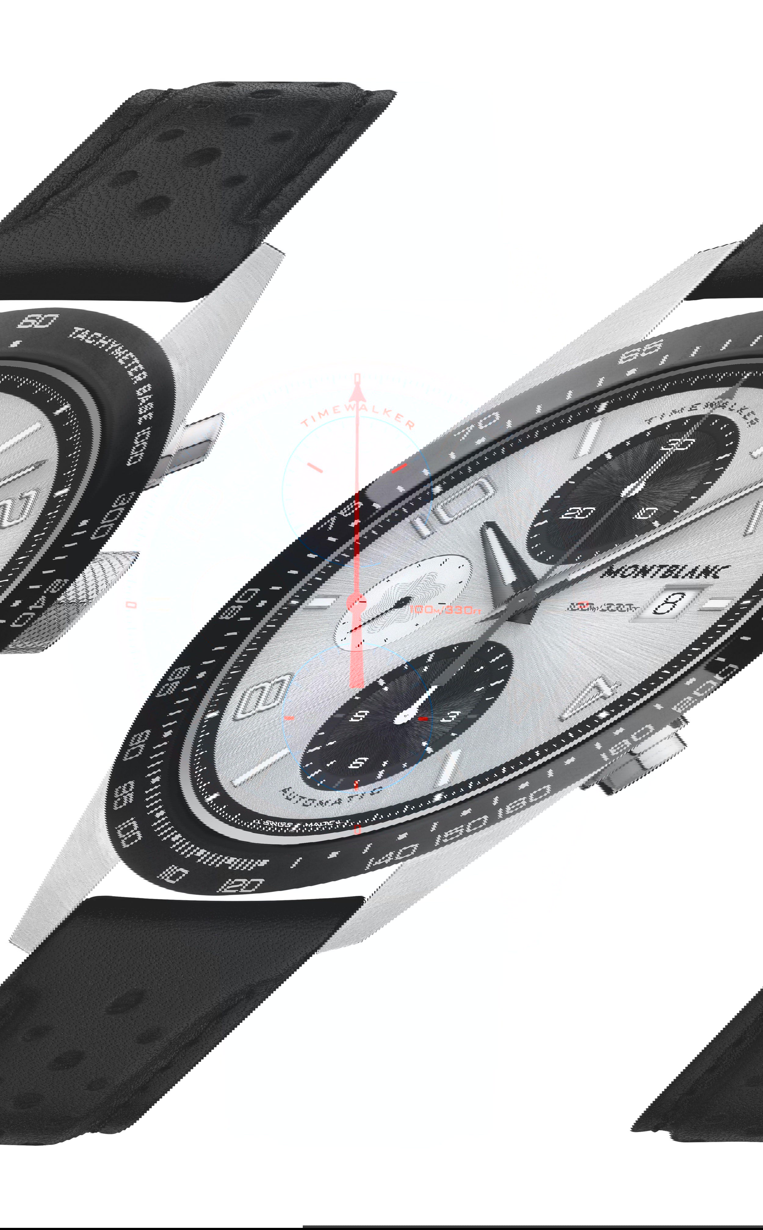 Montblanc TimeWalker Automatic Chronograph 41 mm luxury timepiece - detailed view