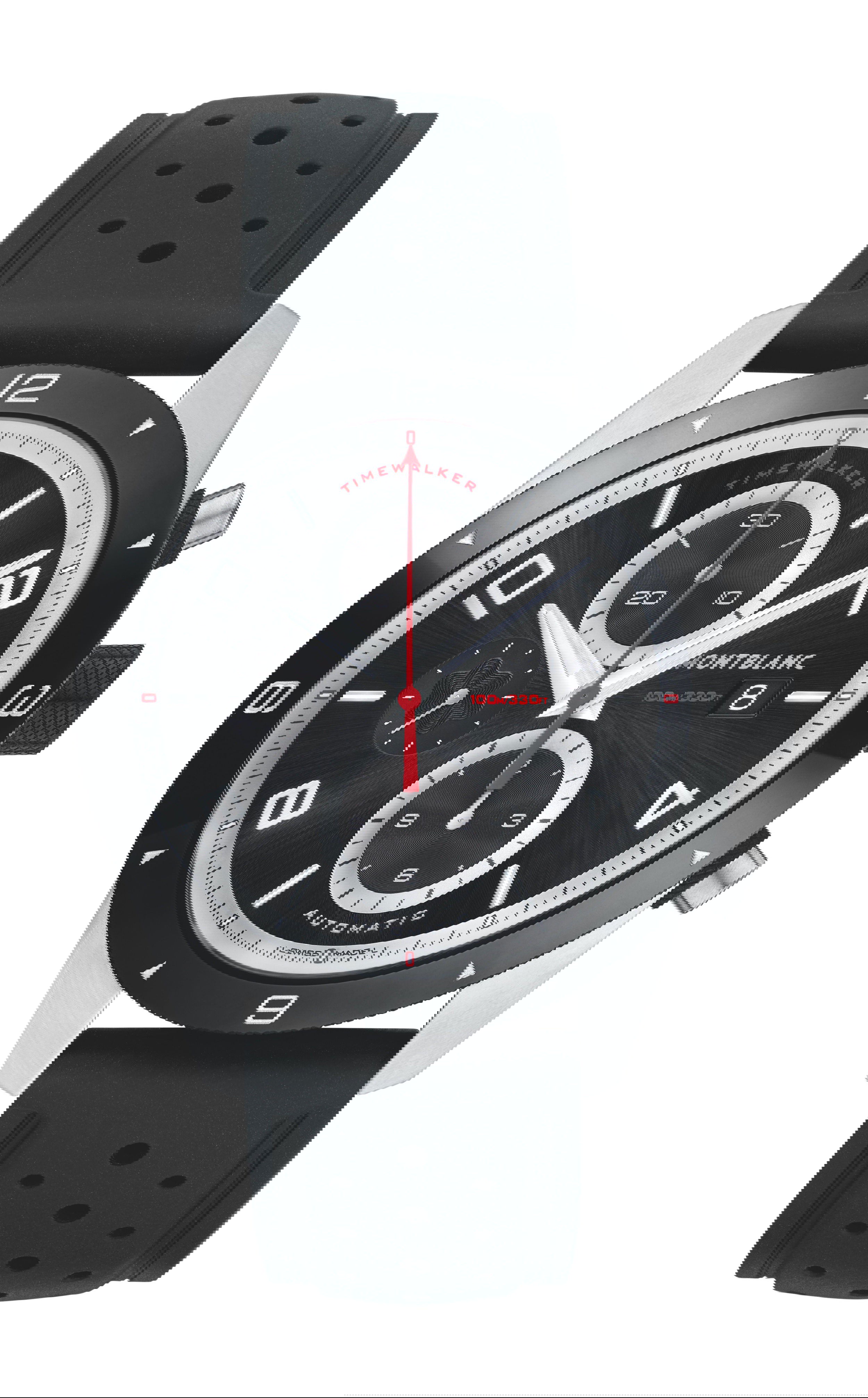 Montblanc TimeWalker Automatic Chronograph 43 mm luxury timepiece - detailed view