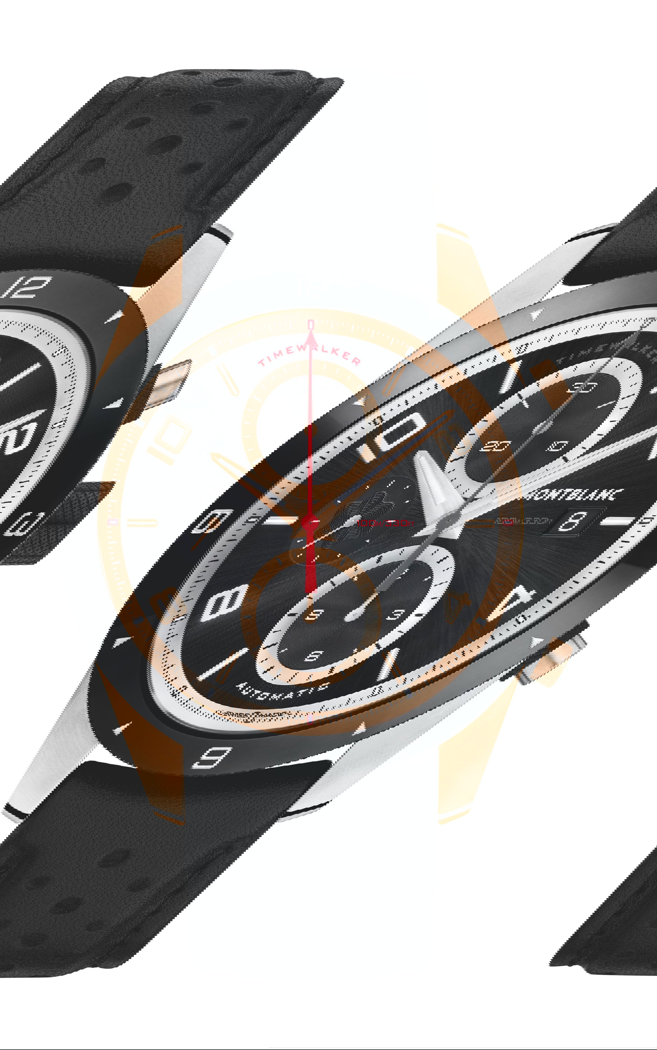 Montblanc TimeWalker Automatic Chronograph 43 mm luxury timepiece - detailed view