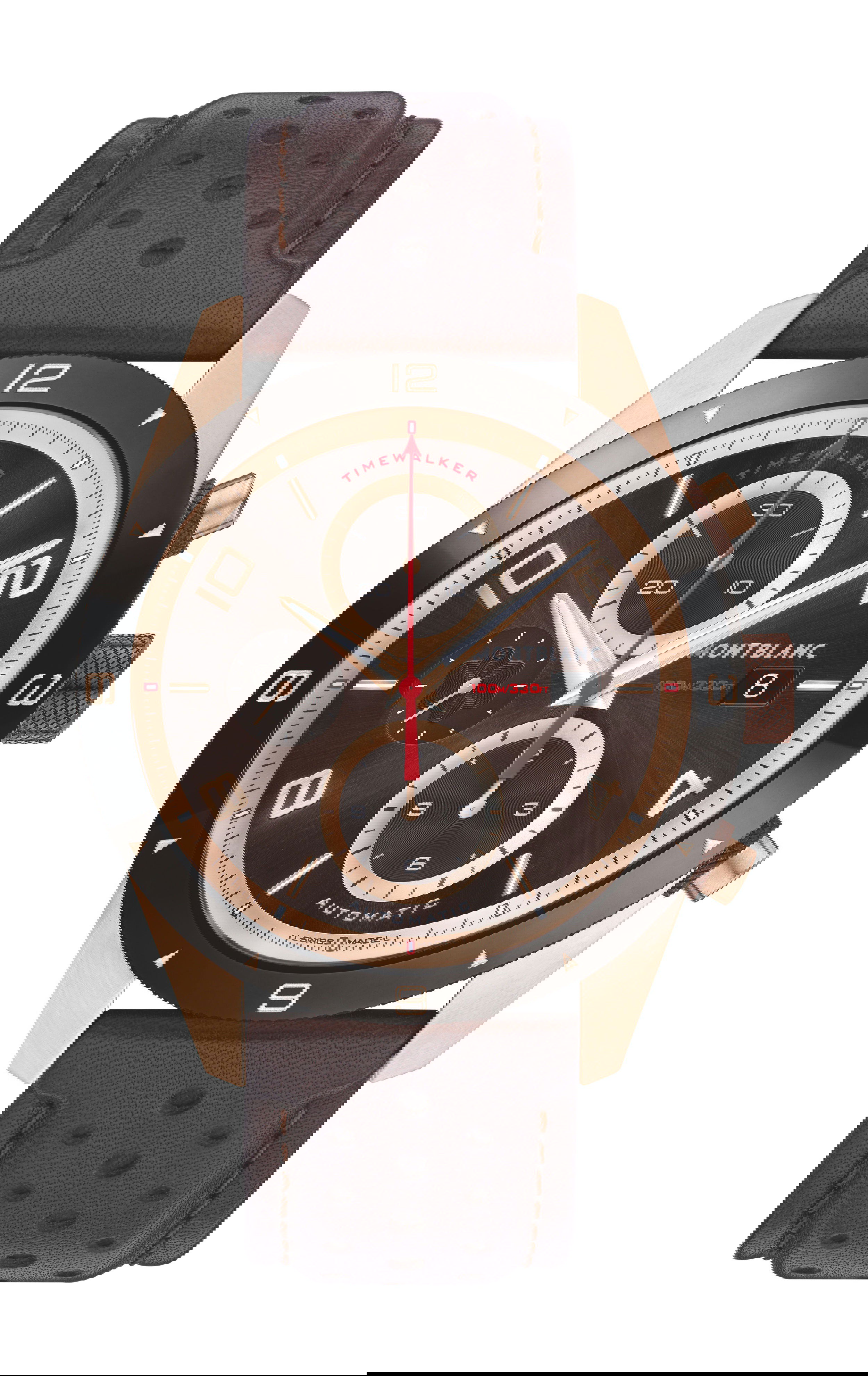 Montblanc TimeWalker Automatic Chronograph 43 mm luxury timepiece - detailed view