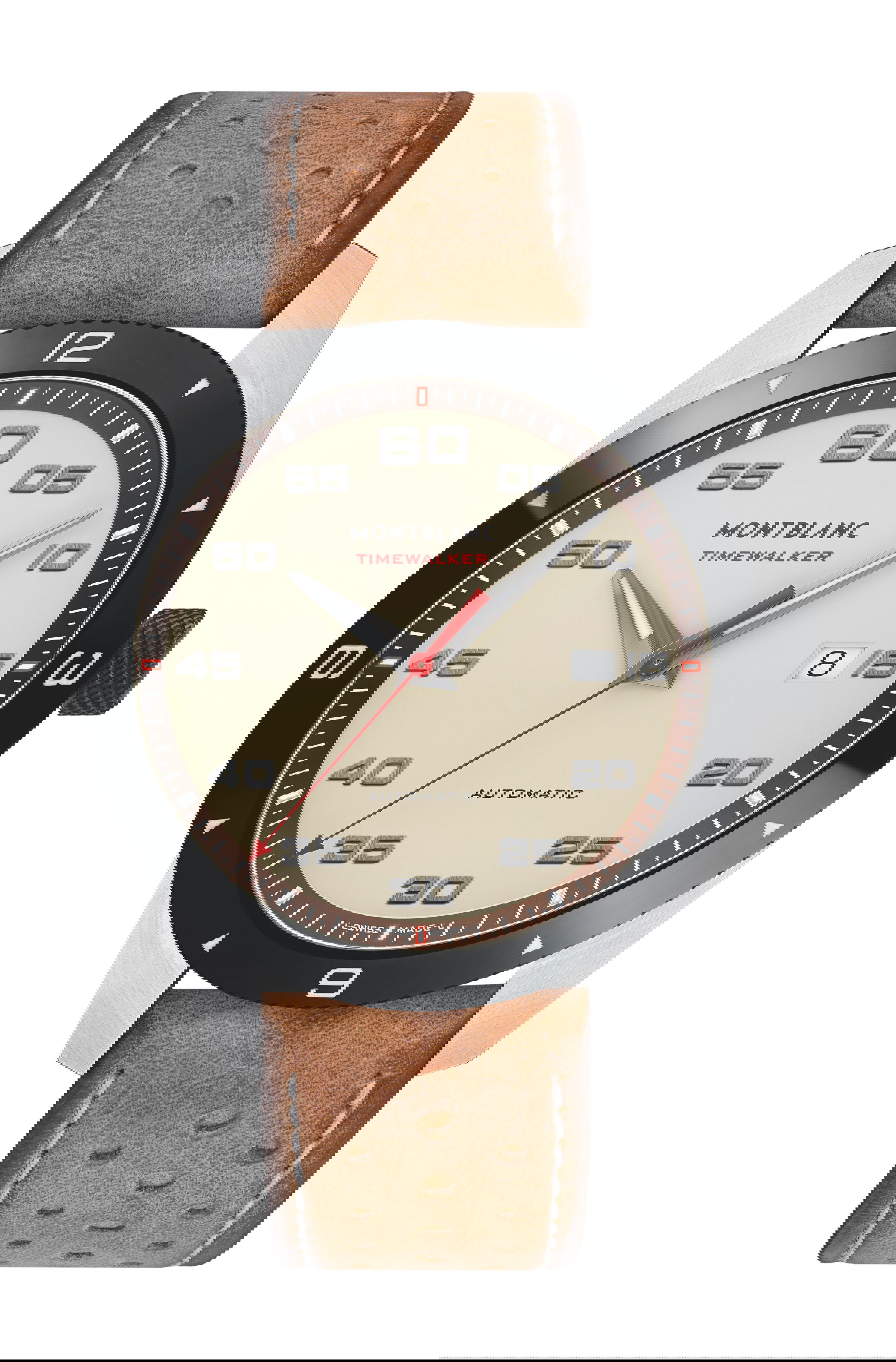 Montblanc TimeWalker Automatic Date Limited Edition luxury timepiece - detailed view