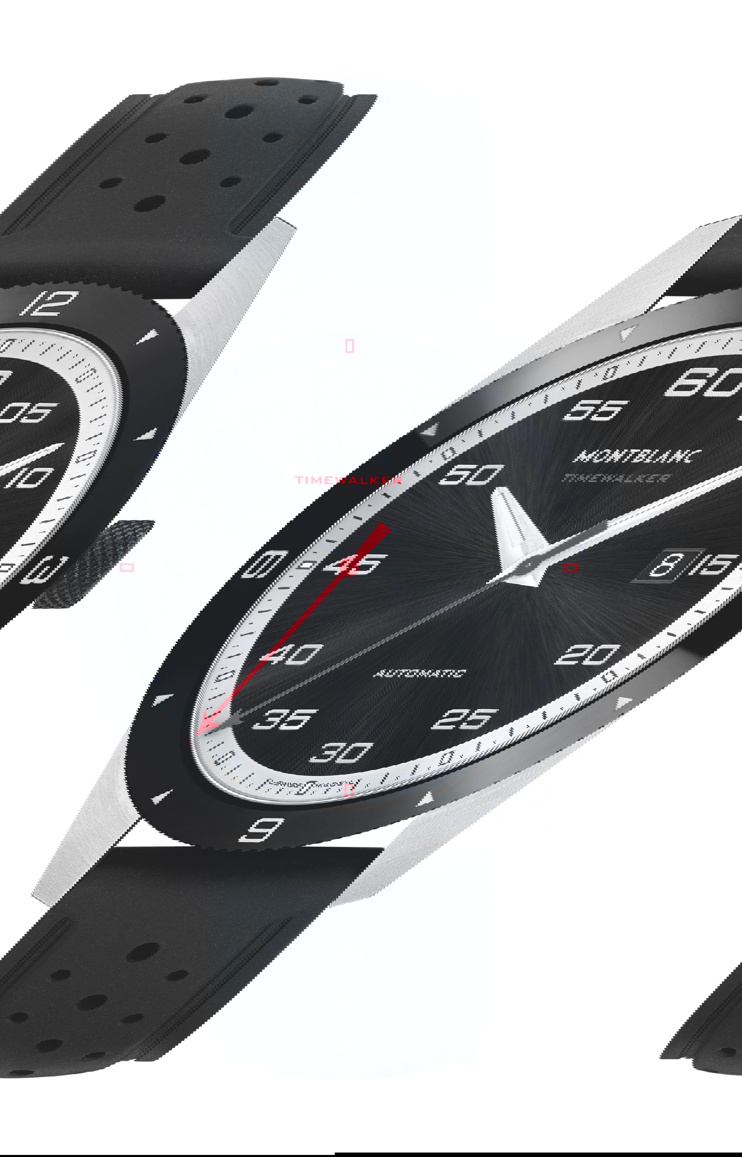 Montblanc TimeWalker Automatic Date luxury timepiece - detailed view