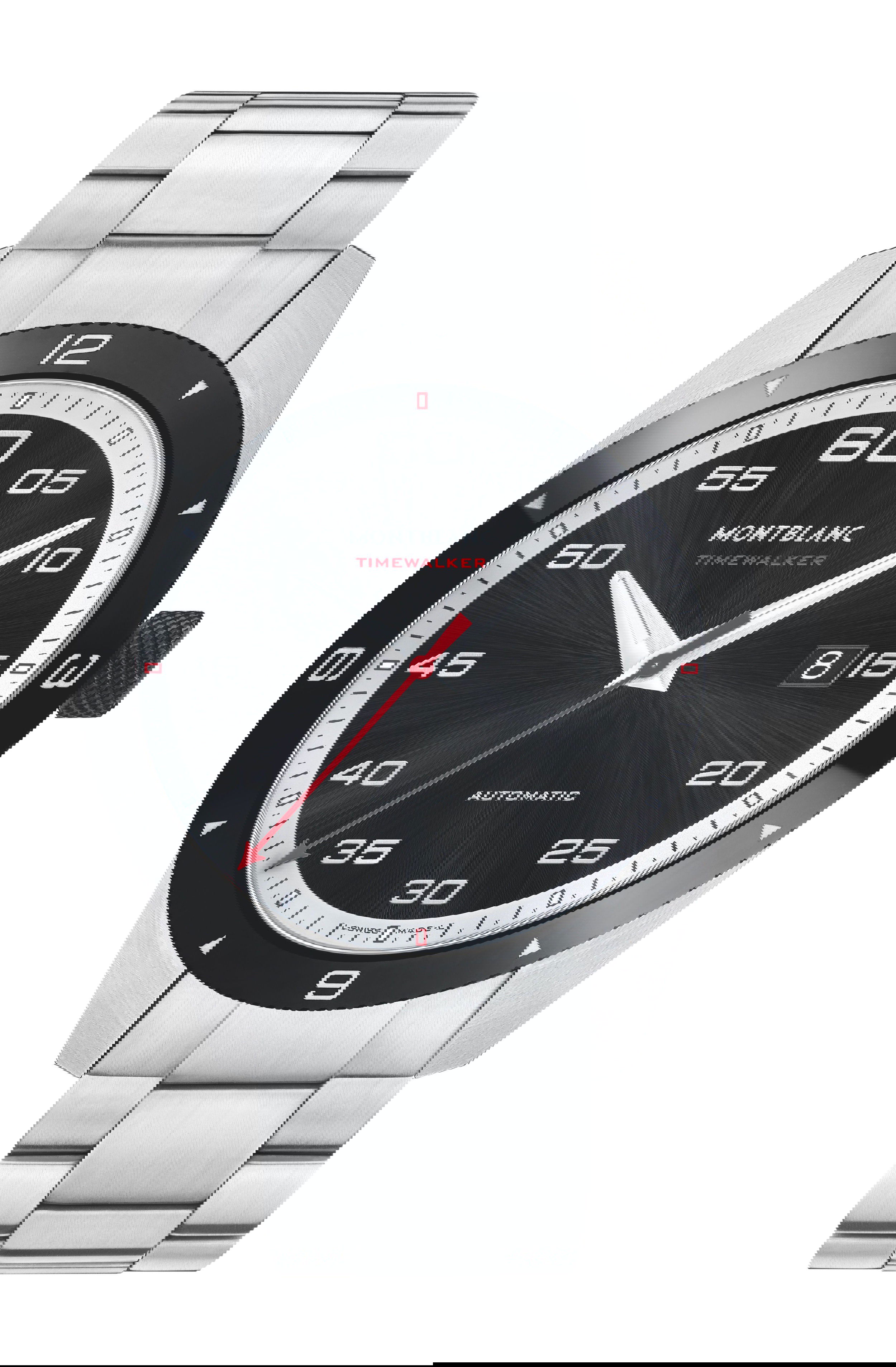 Montblanc TimeWalker Automatic Date luxury timepiece - detailed view