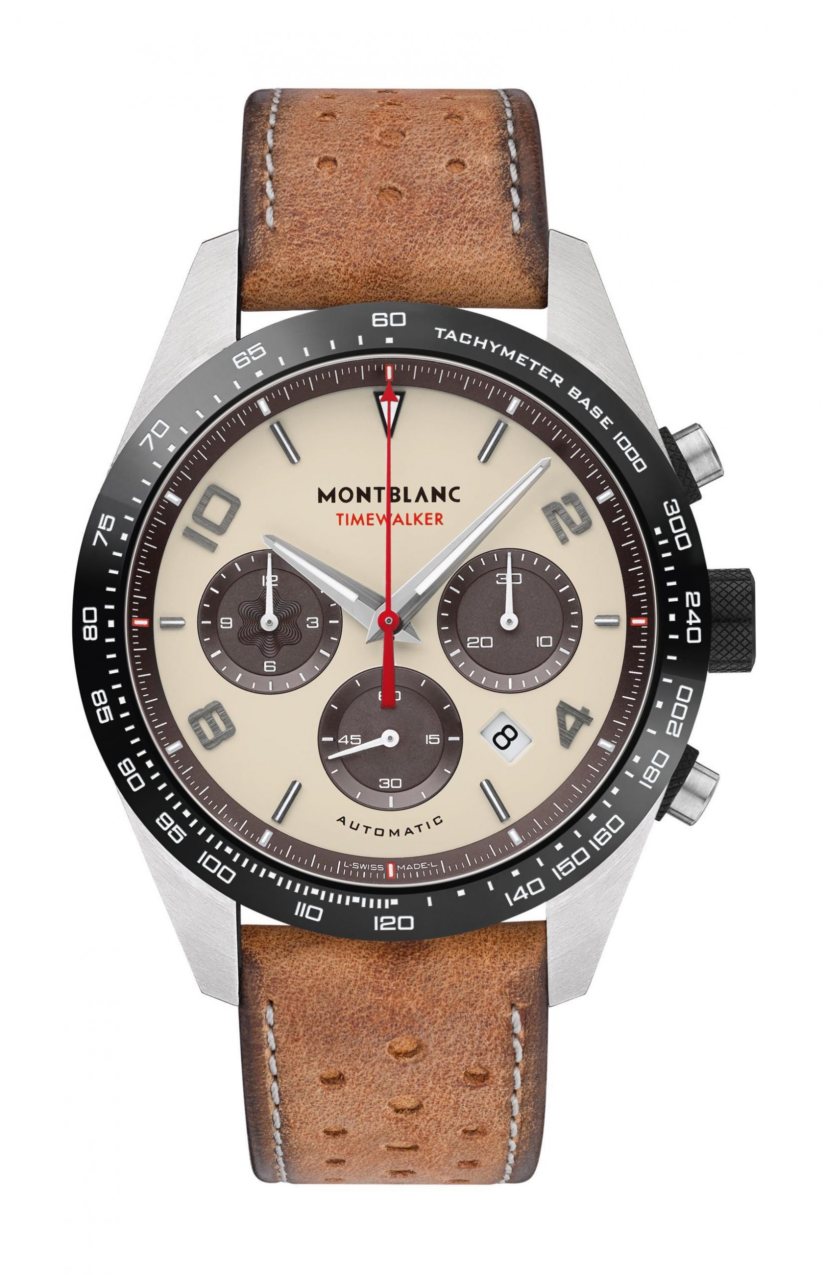 Montblanc TimeWalker Manufacture Chronograph Limited Edition luxury timepiece - detailed view