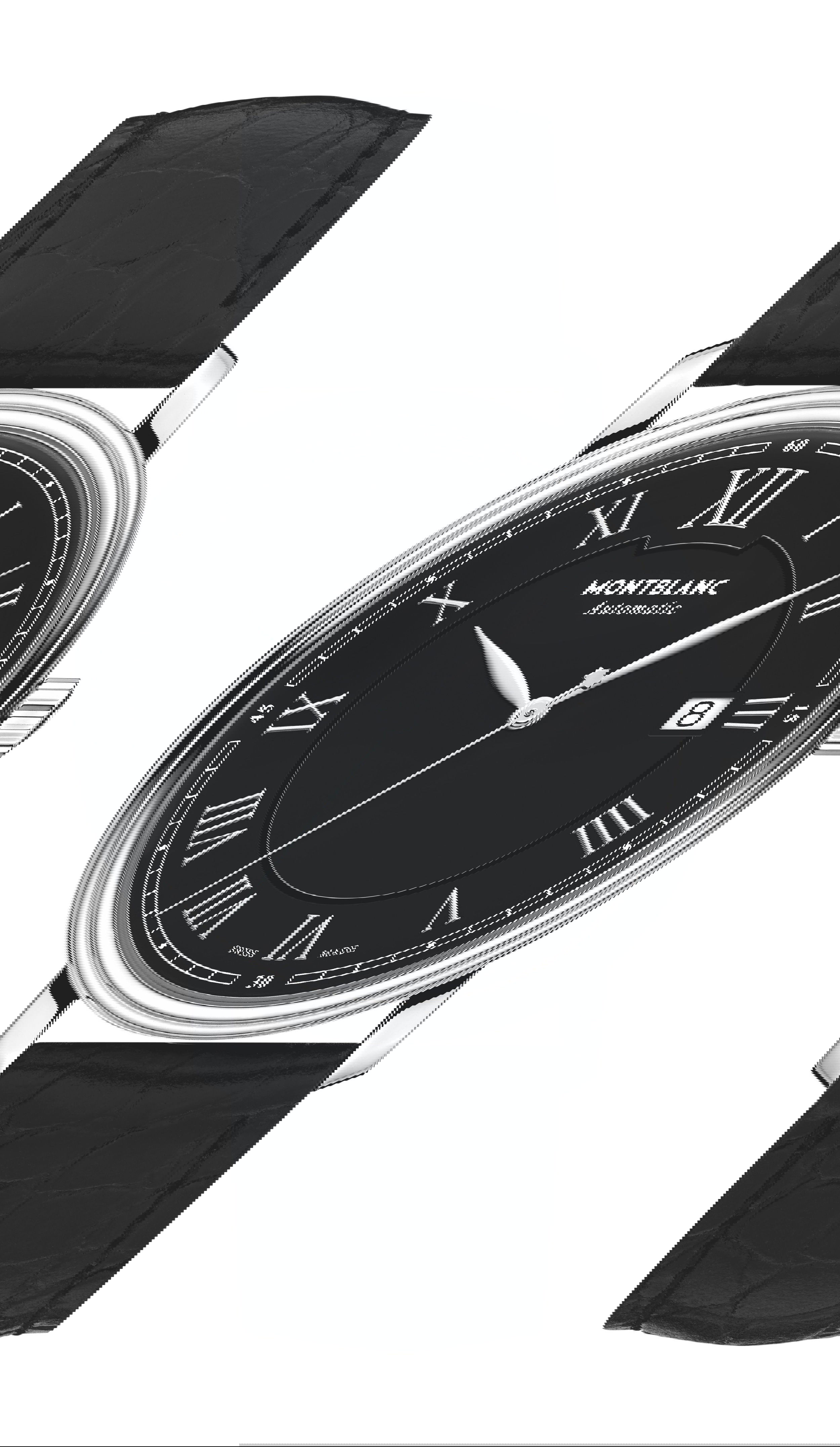 Montblanc Tradition Automatic Date luxury timepiece - detailed view
