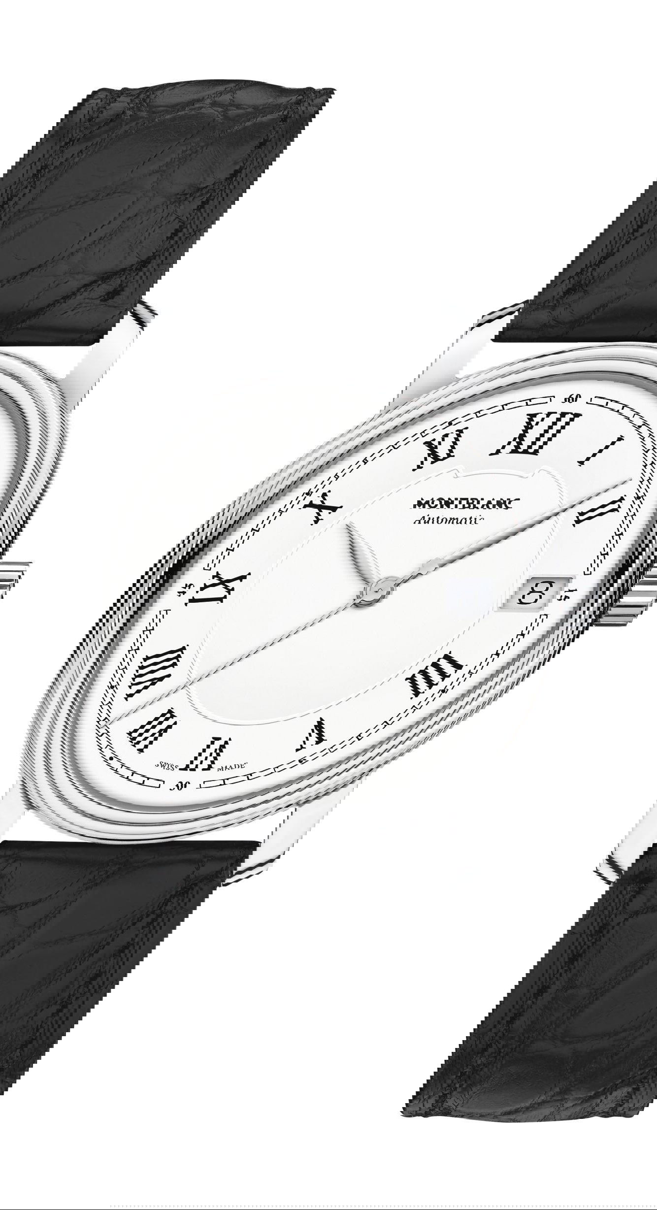 Montblanc Tradition Automatic Date luxury timepiece - detailed view