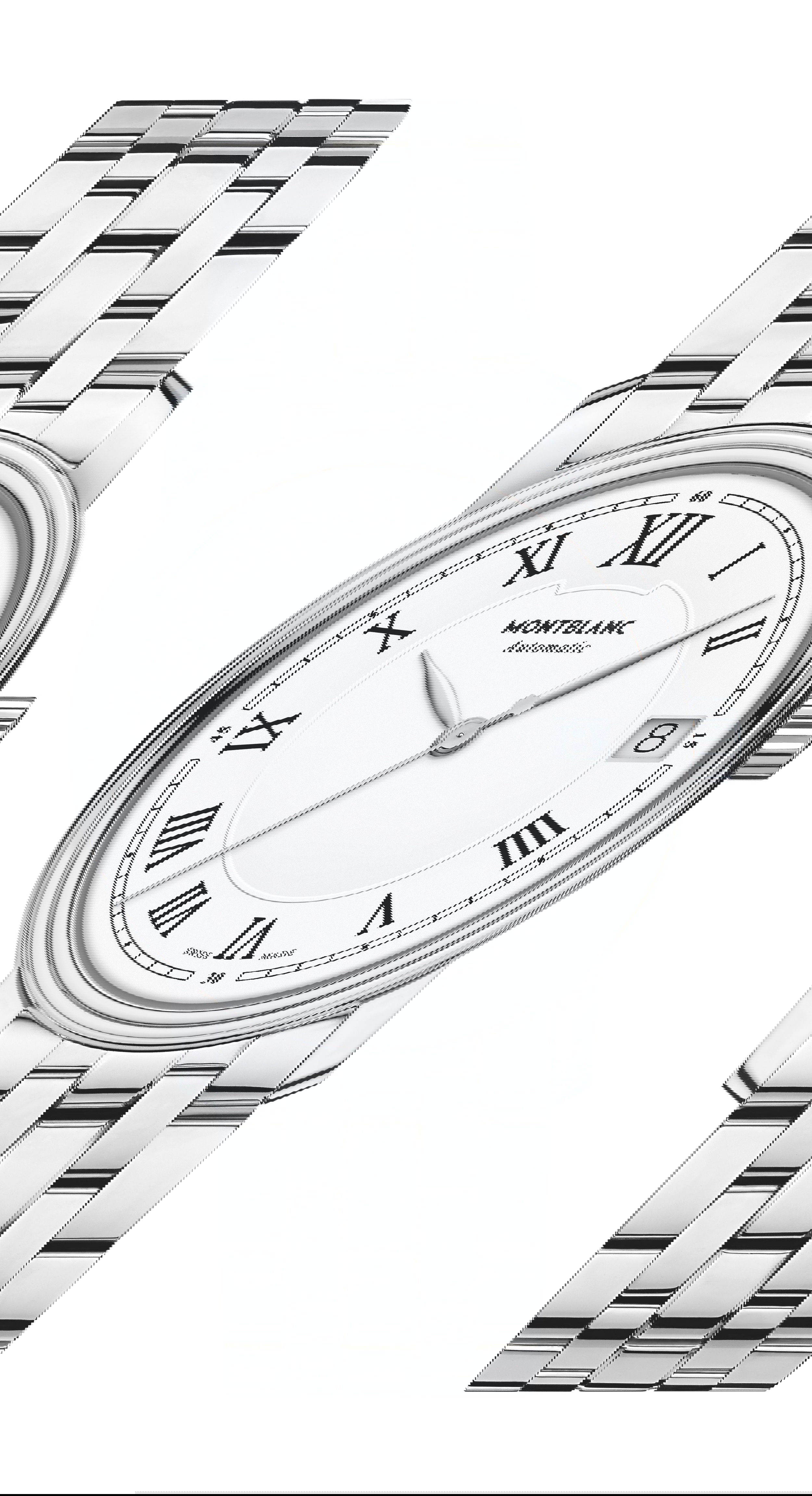 Montblanc Tradition Automatic Date luxury timepiece - detailed view