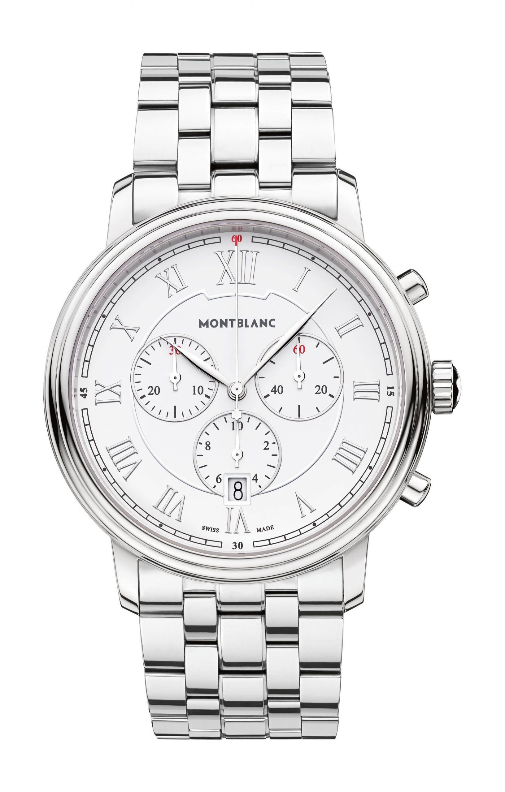 Montblanc Tradition Chronograph Quartz luxury timepiece - detailed view