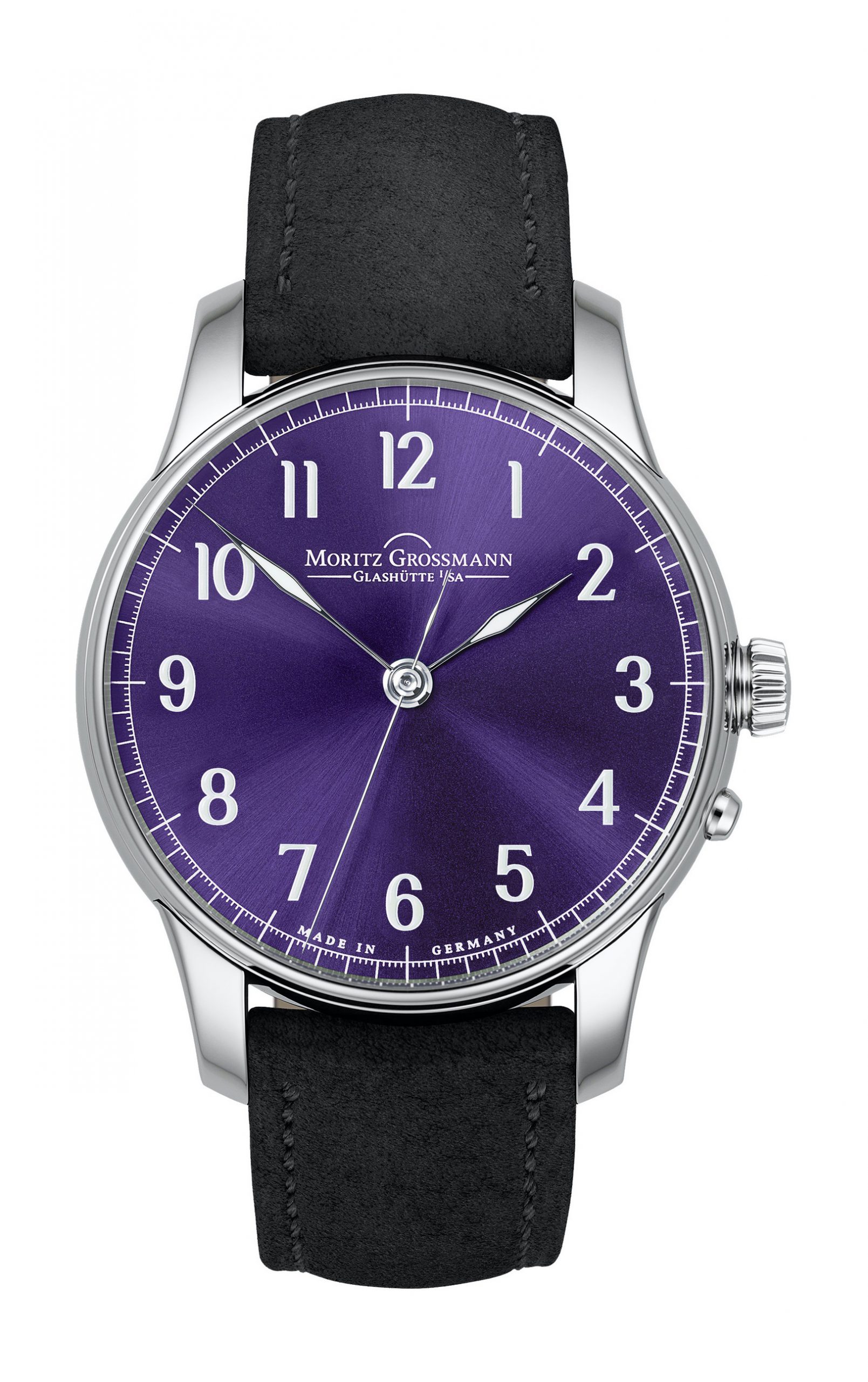 Moritz Grossmann Central Second Purple watch