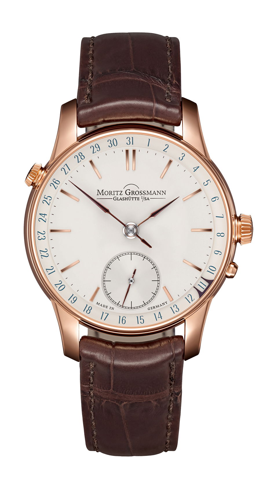 Moritz Grossmann Date Rose Gold watch