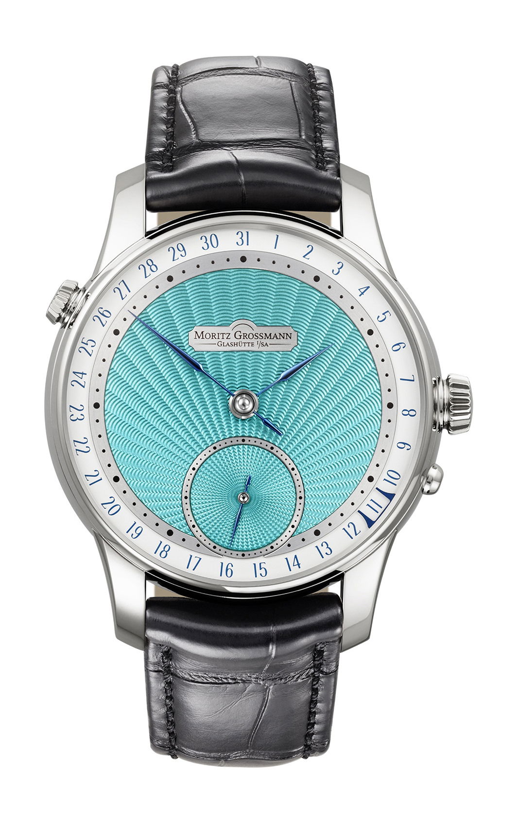 Moritz Grossmann Date Turquoise watch