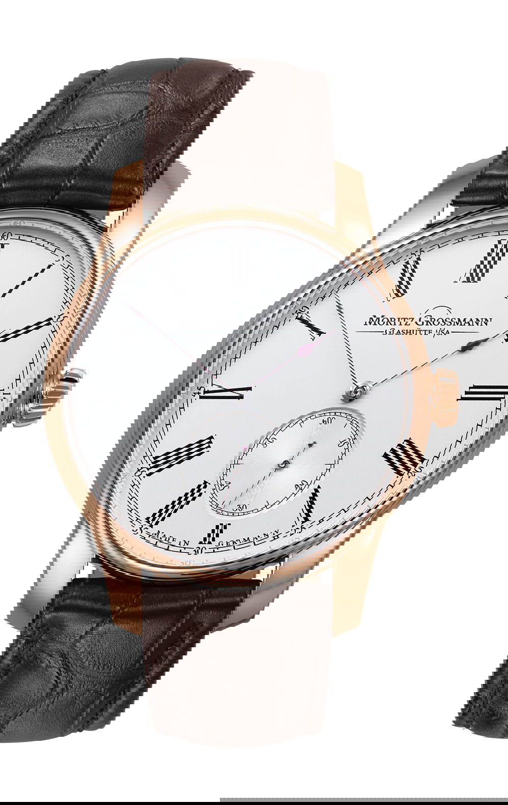 Moritz Grossmann Hamatic Rose Gold luxury timepiece - detailed view