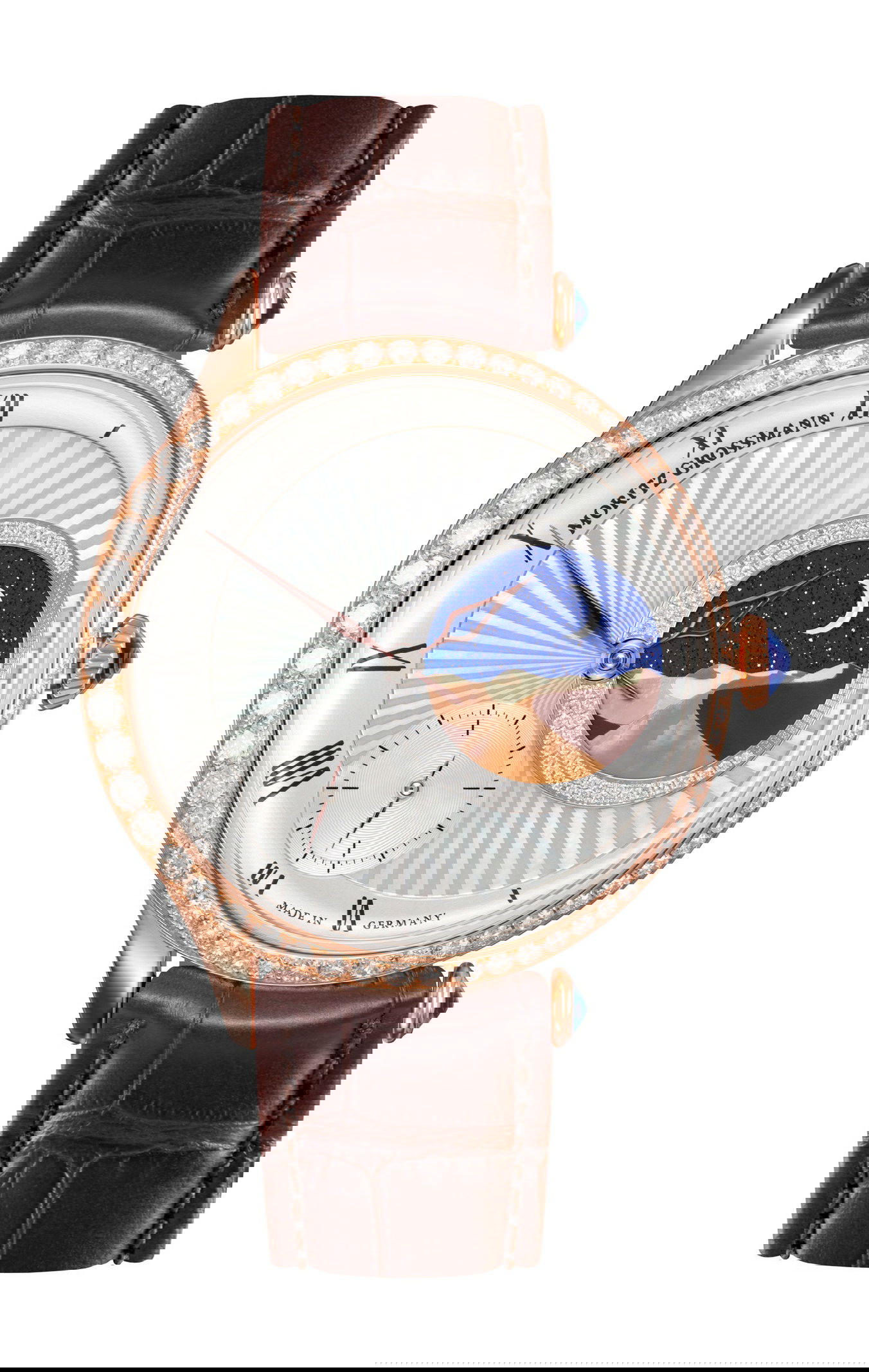 Moritz Grossmann Tefnut Arabian Nights luxury timepiece - detailed view