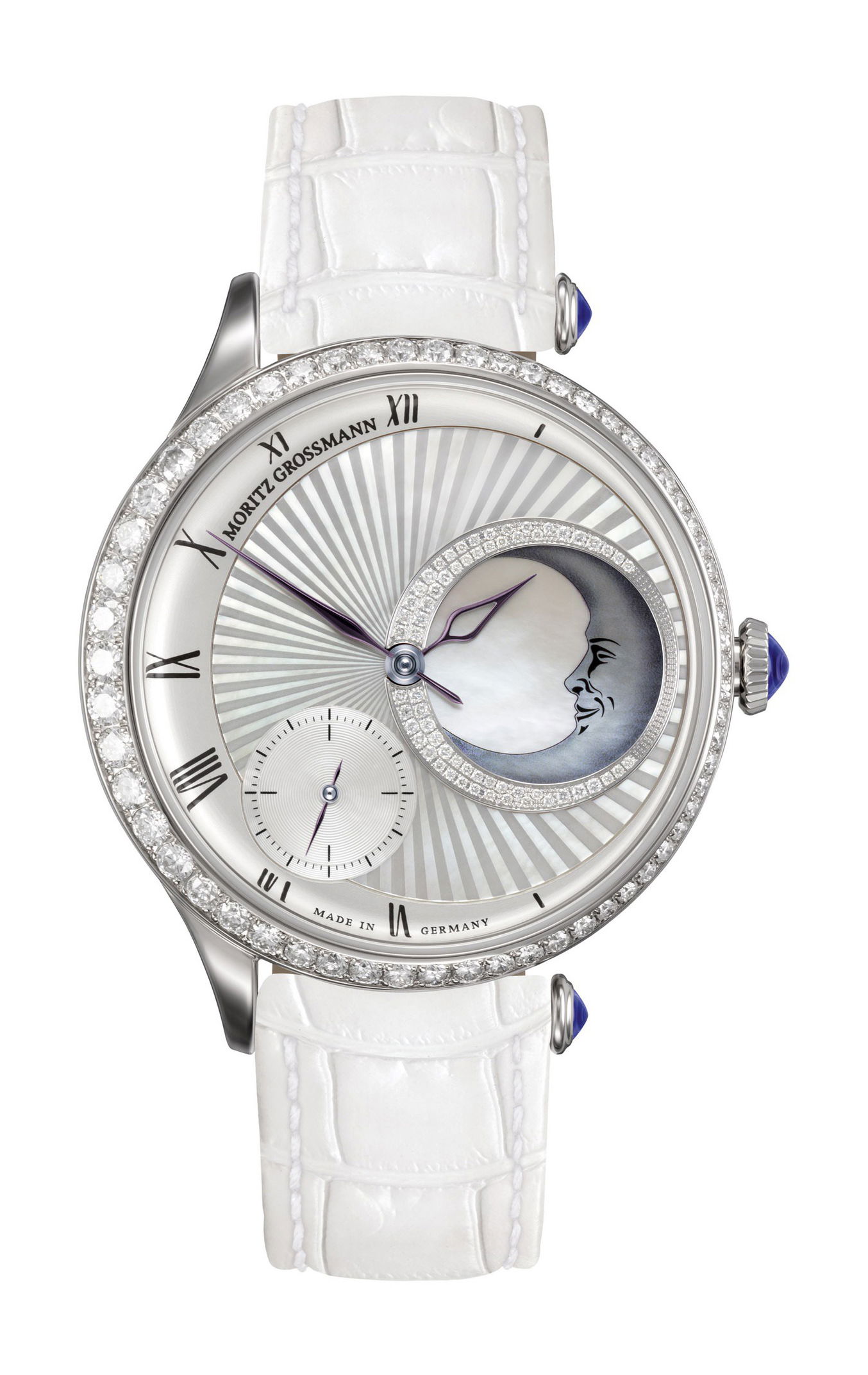 Moritz Grossmann Tefnut Sleeping Beauty Limited Edition luxury timepiece - detailed view