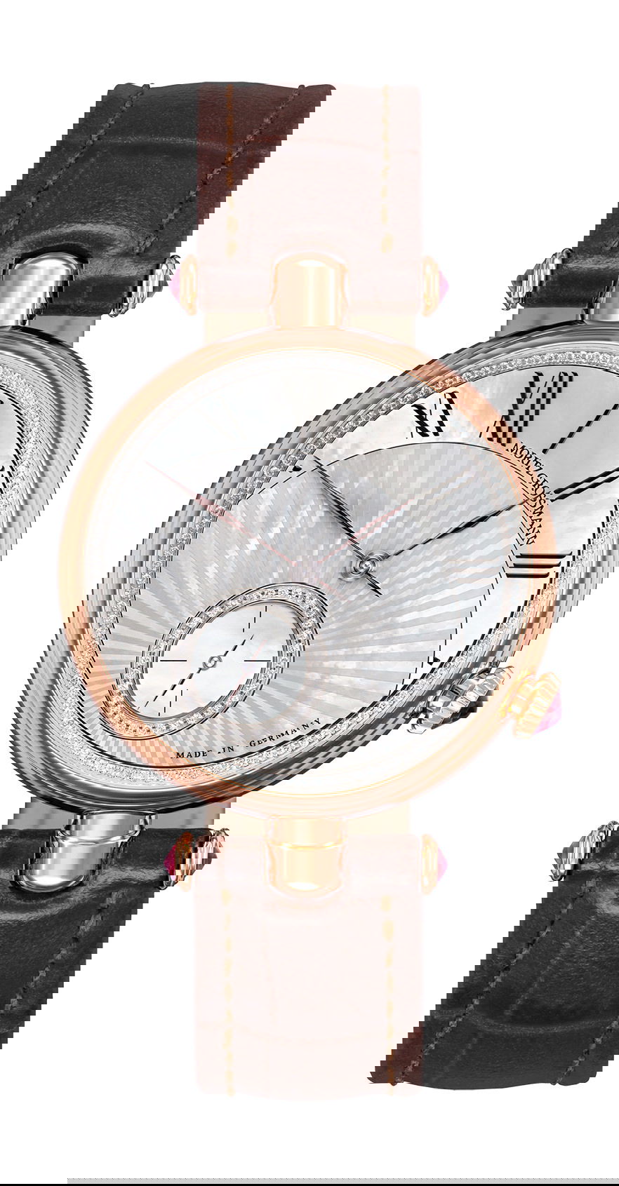 Moritz Grossmann Tefnut Twist Fancy luxury timepiece - detailed view