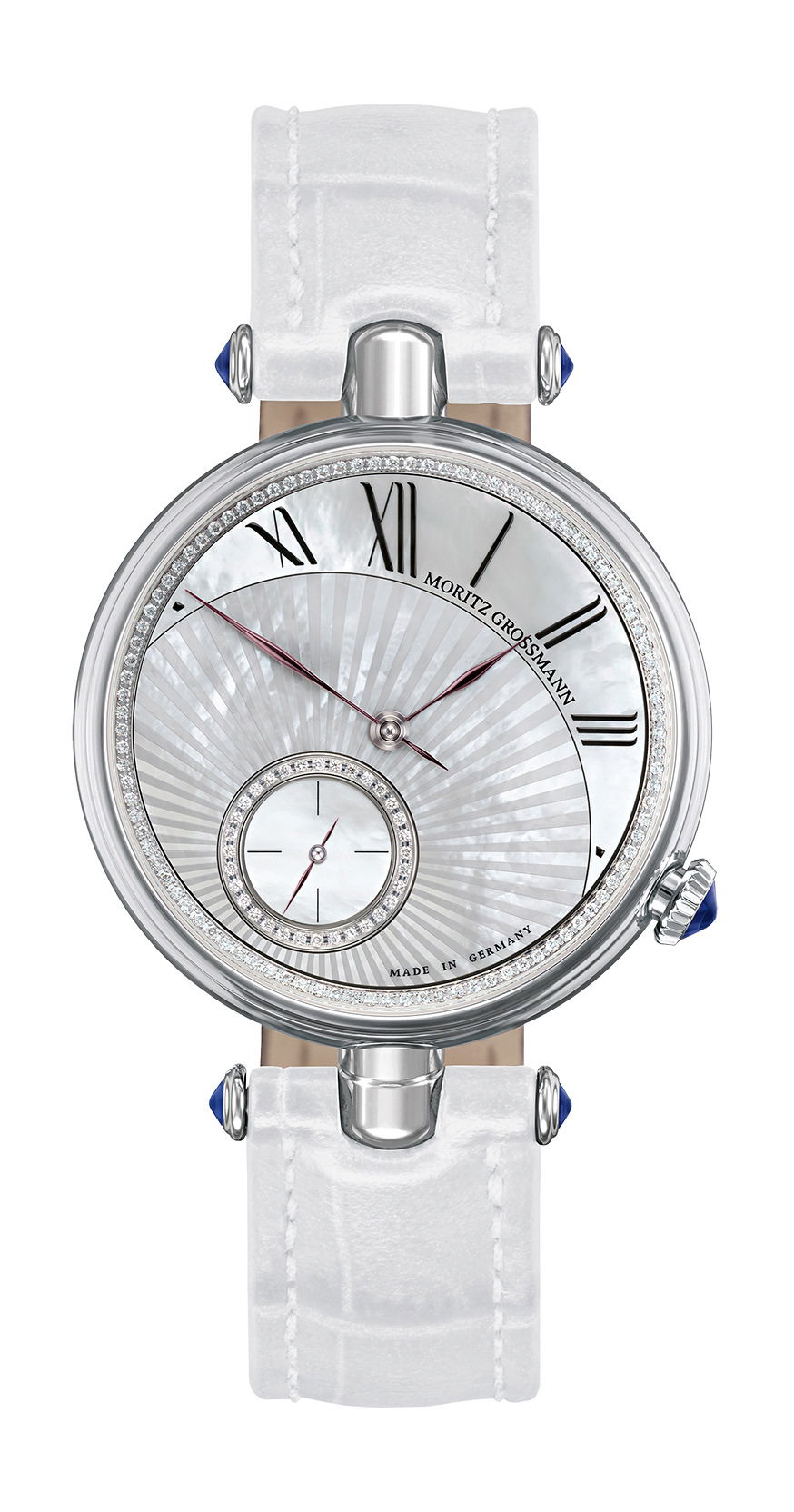 Moritz Grossmann Tefnut Twist Fancy luxury timepiece - detailed view