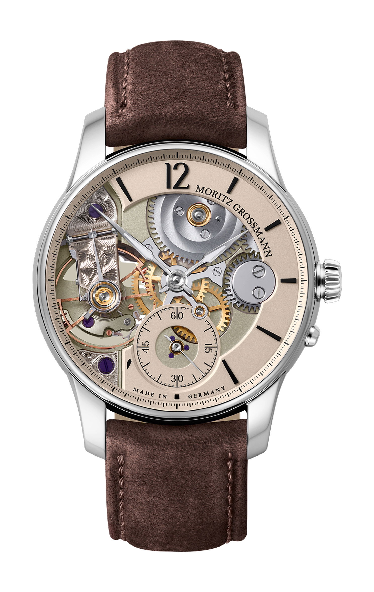 Moritz Grossmann Tillman Electric Cello luxury timepiece - detailed view