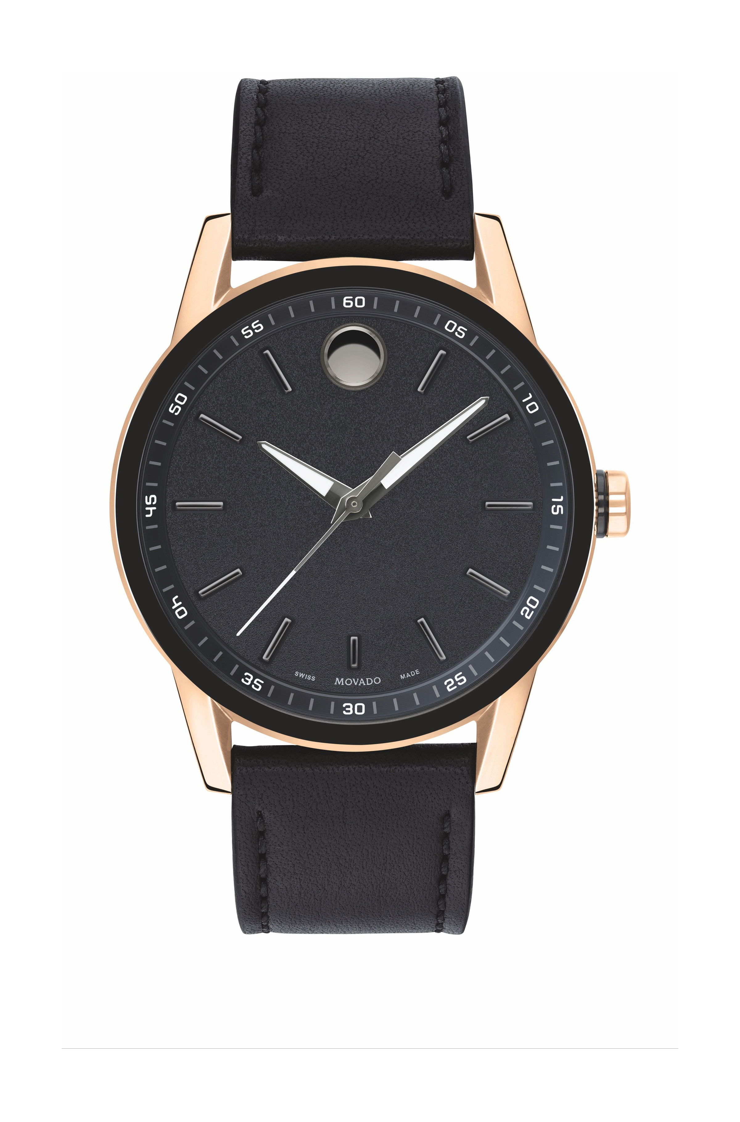 Movado Museum Sport luxury timepiece - detailed view
