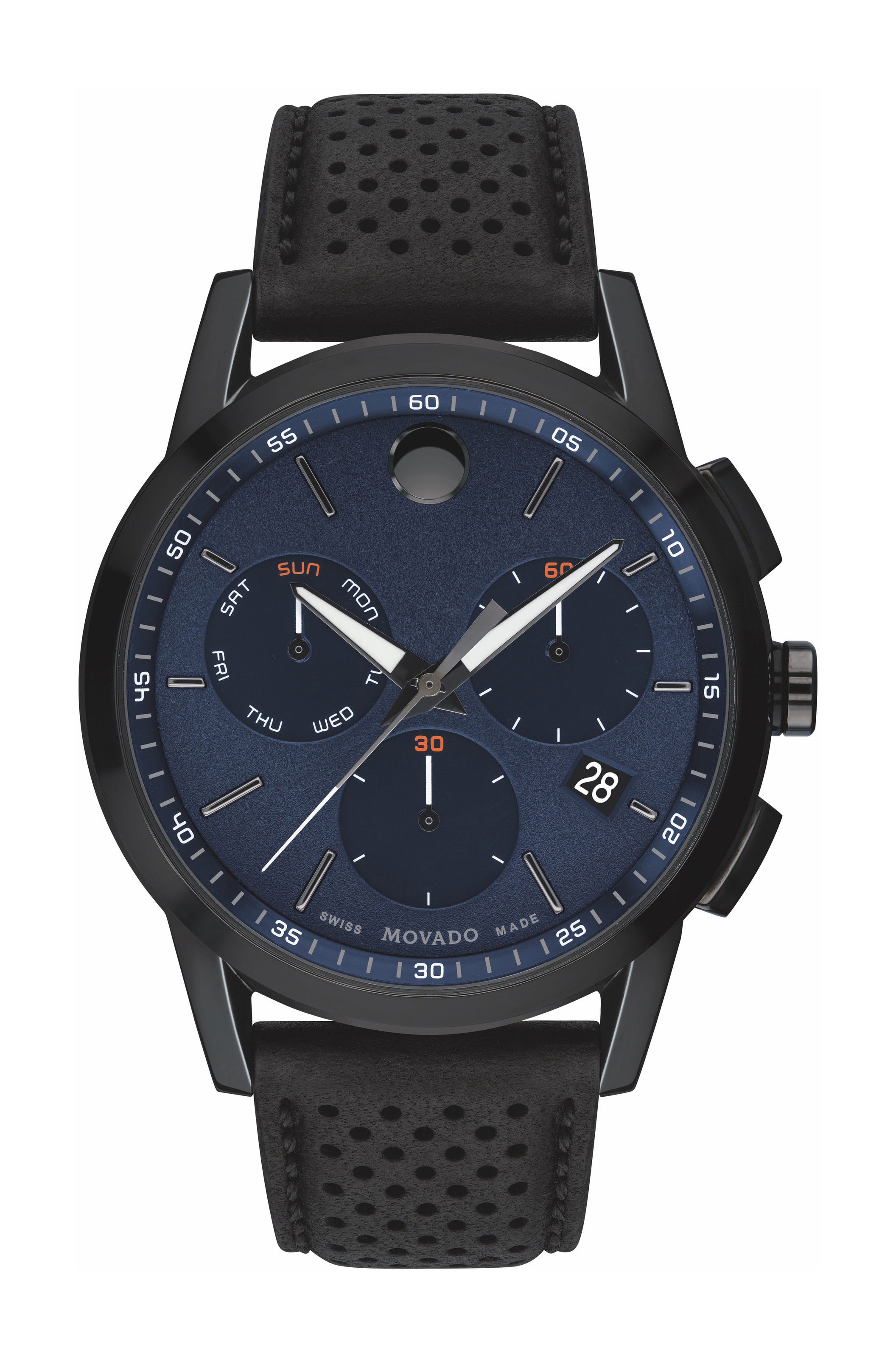 Movado Museum Sport luxury timepiece - detailed view