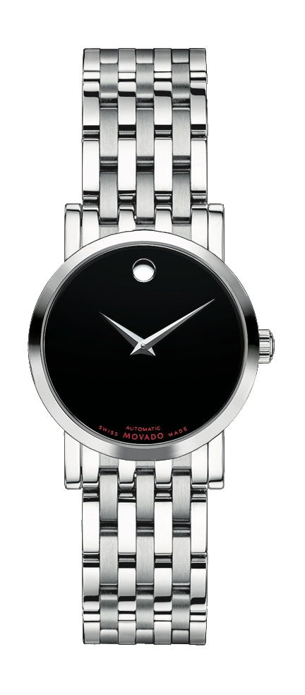 Movado Red Label luxury timepiece - detailed view