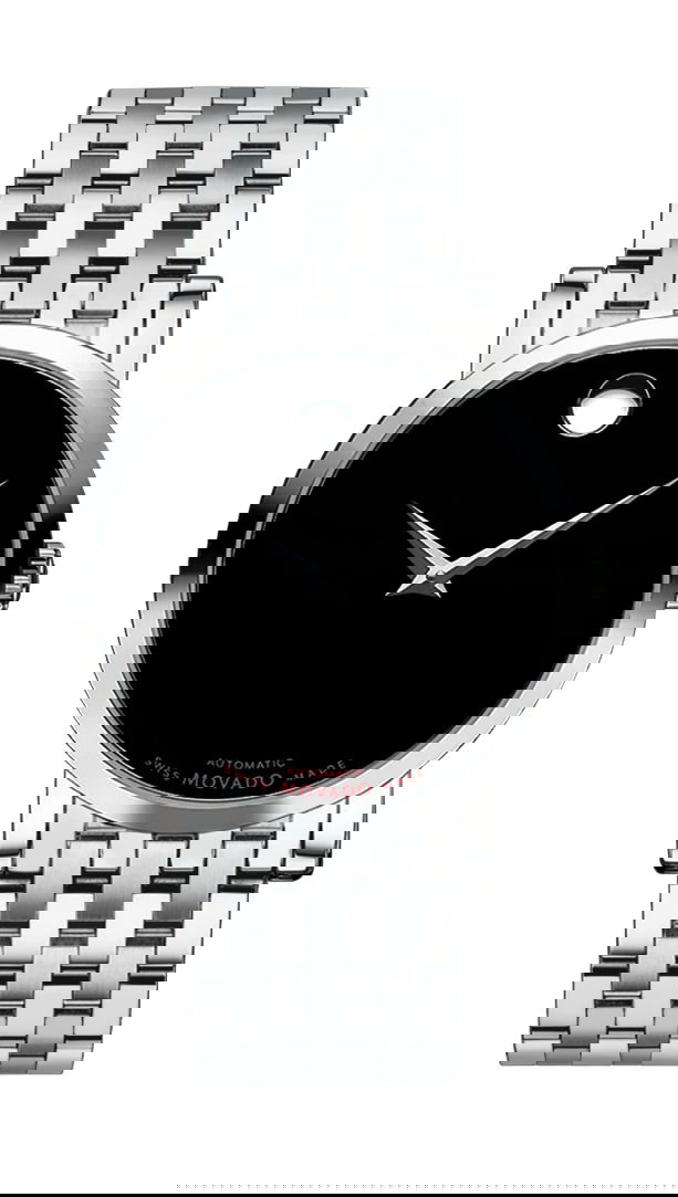 Movado Red Label luxury timepiece - detailed view