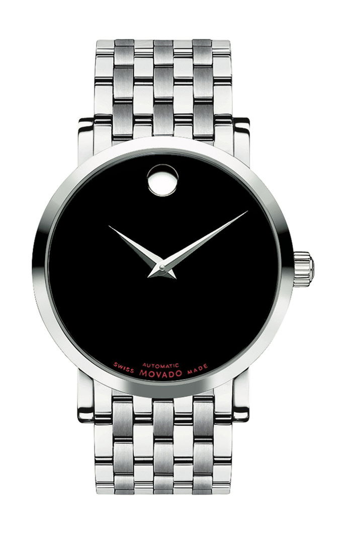 Movado Red Label luxury timepiece - detailed view