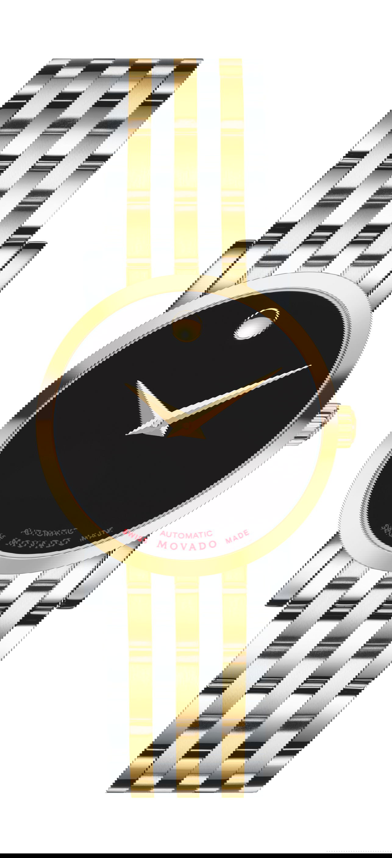 Movado Red Label luxury timepiece - detailed view