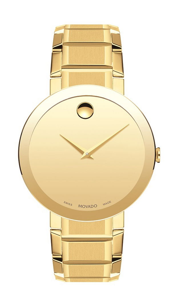 Movado Sapphire luxury timepiece - detailed view