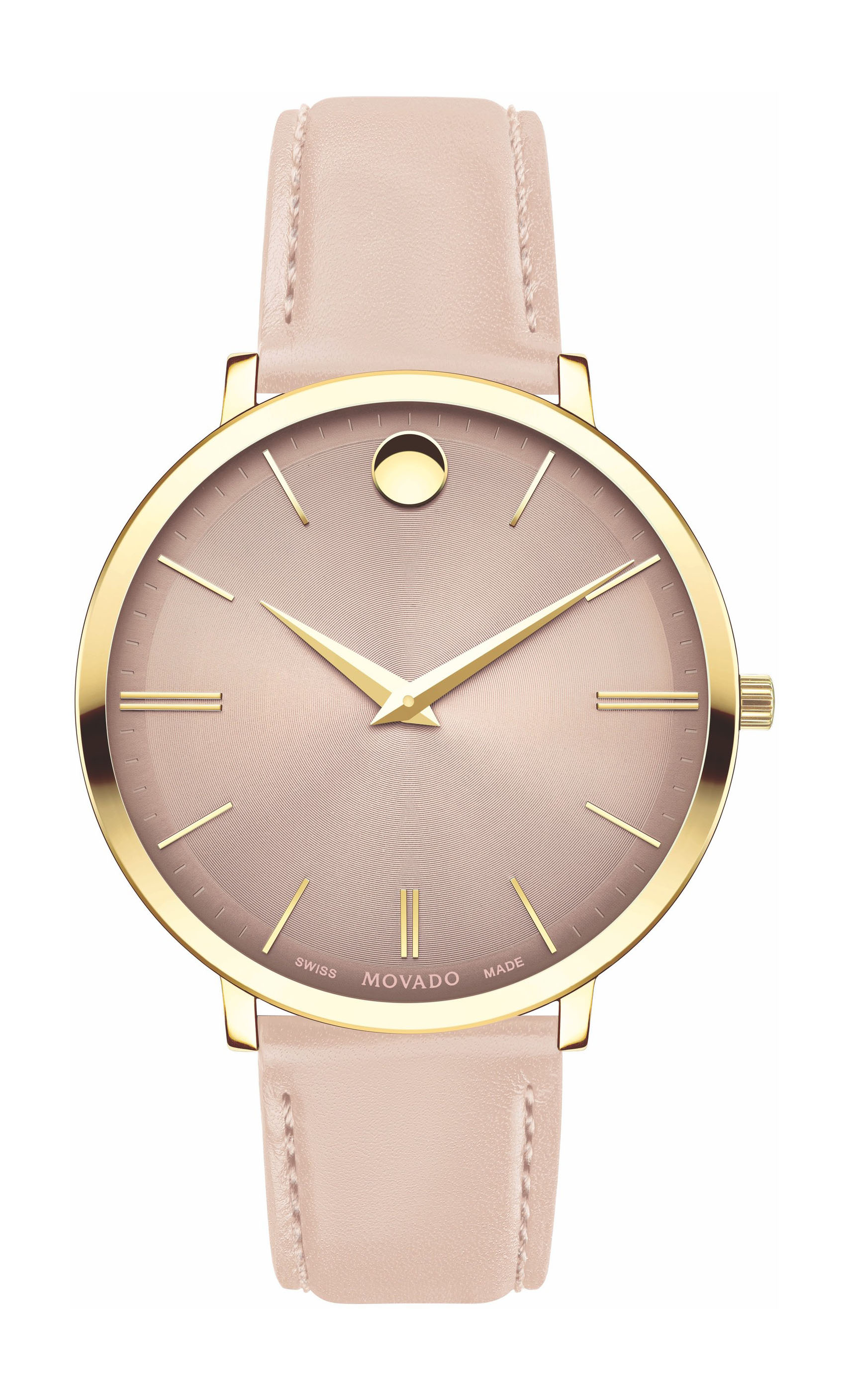 Movado Ultra Slim luxury timepiece - detailed view