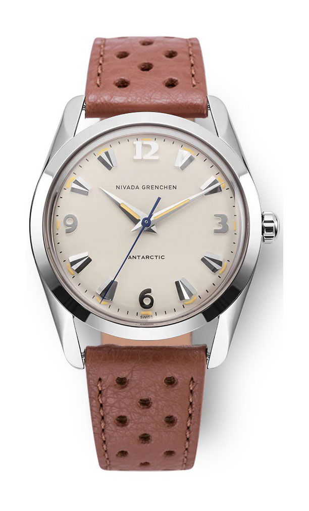 Nivada Grenchen Antarctic 35 Eggshell Beige watch