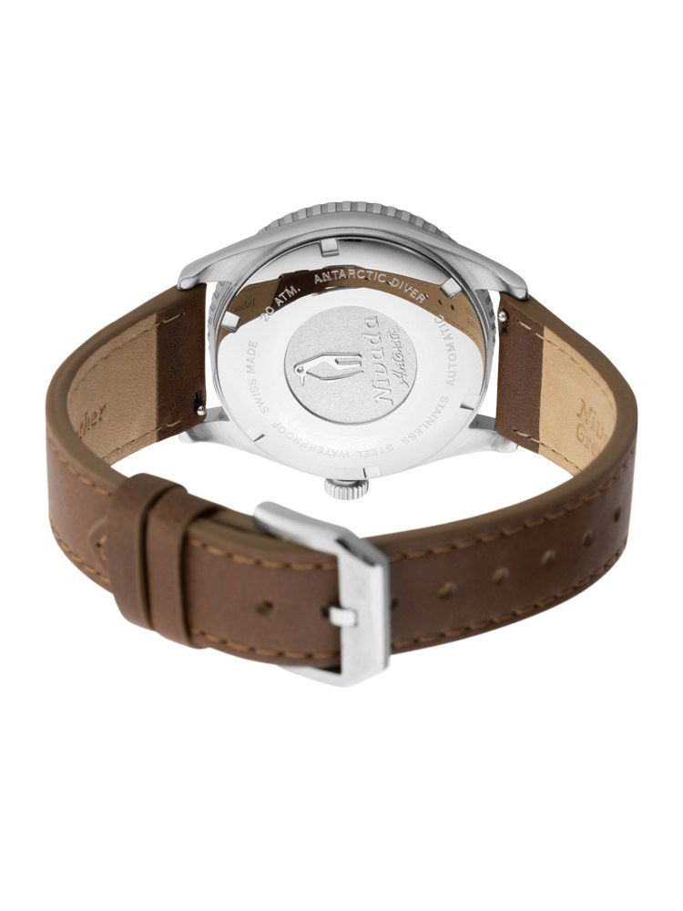 Nivada Grenchen Antarctic Diver Date - View 2