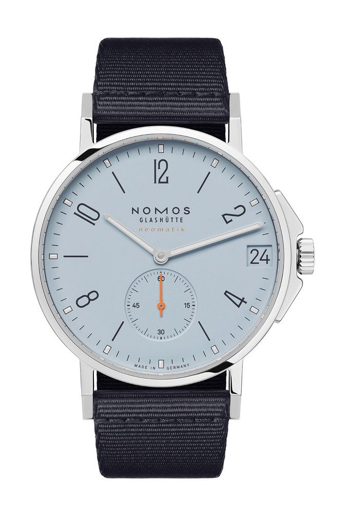 Nomos Glashutte Ahoi neomatik 38 Date Sky watch