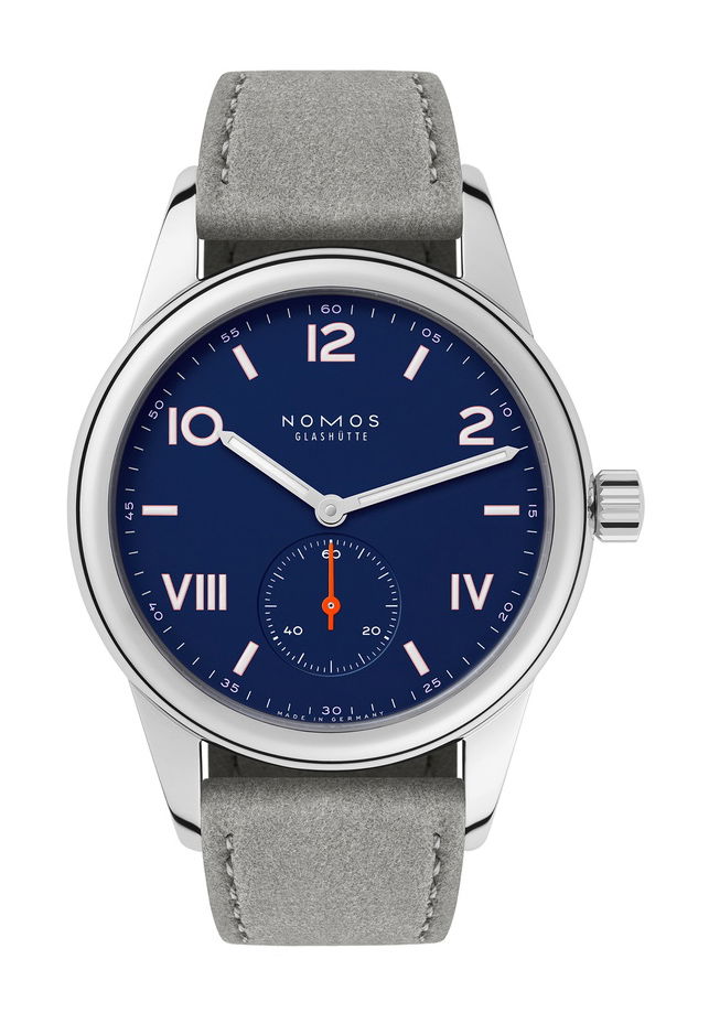Nomos Glashütte Club Campus 36 Night Sky luxury timepiece - detailed view