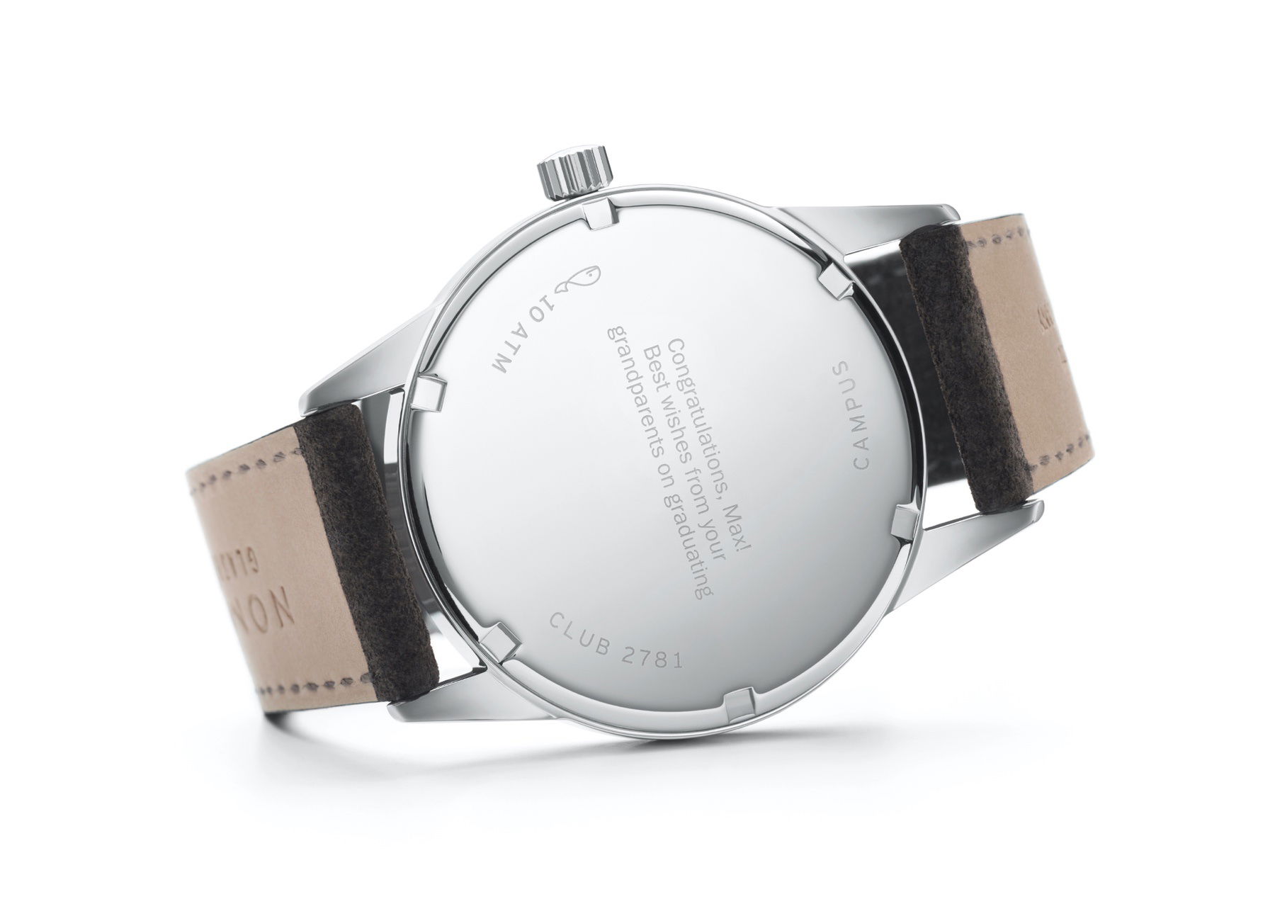 Nomos Glashütte Club Campus 38 Orange Future - View 2
