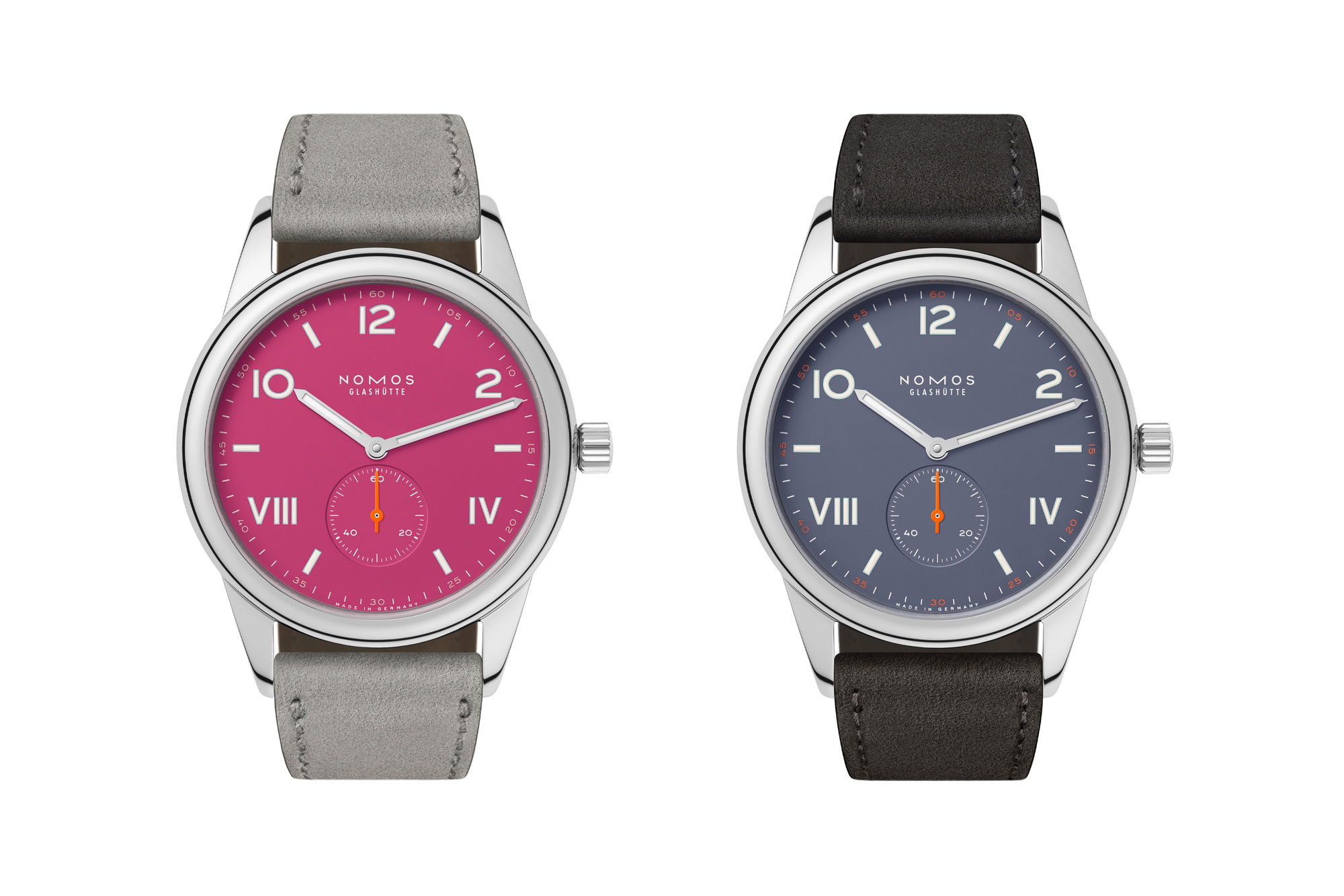 Nomos Glashütte Club Campus 38 Blue Purple - View 3