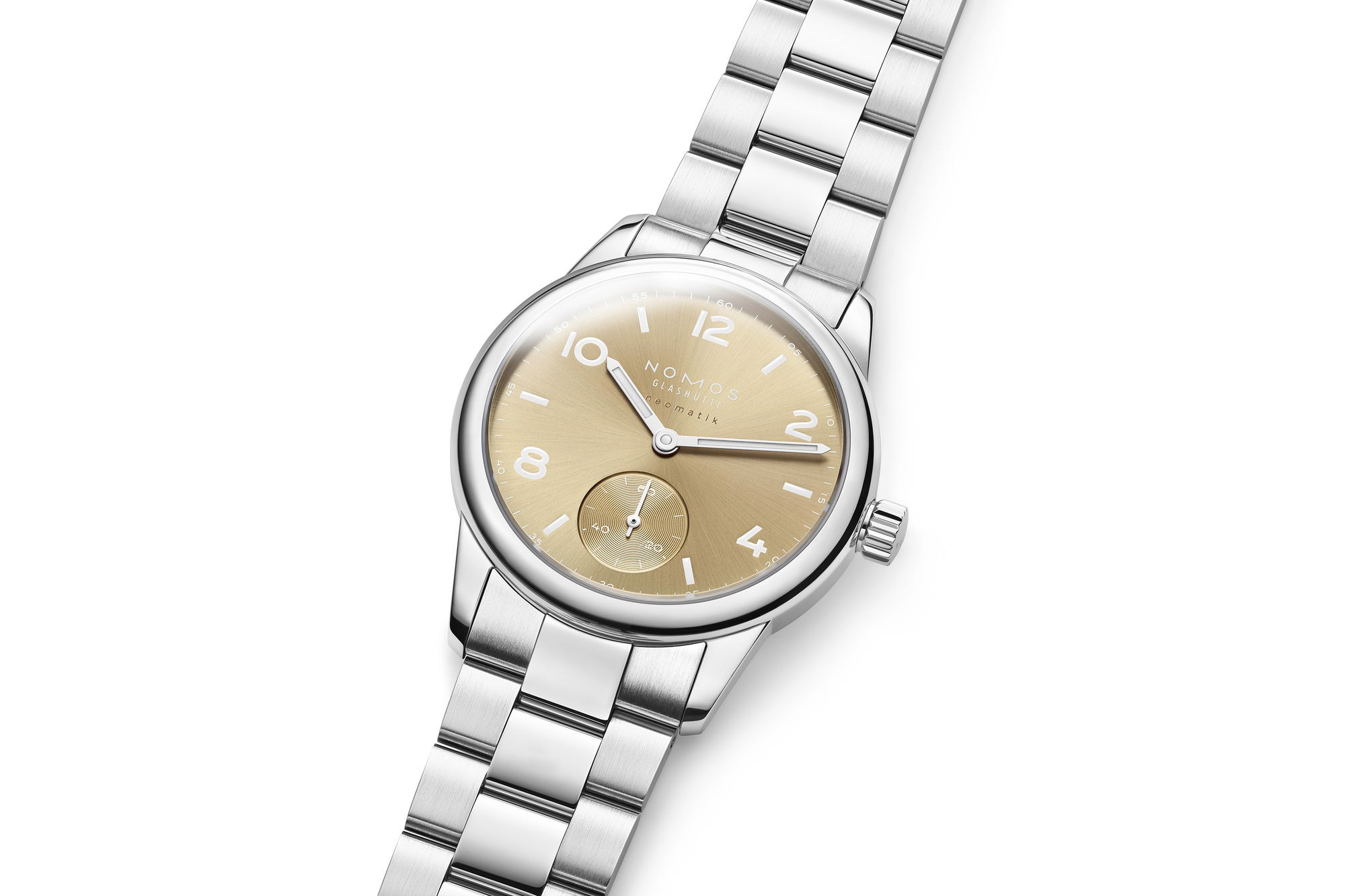 Nomos Glashütte Club Sport neomatik 34 gold - View 3