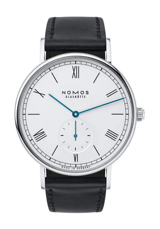Nomos Glashütte Ludwig Automatik luxury timepiece - detailed view
