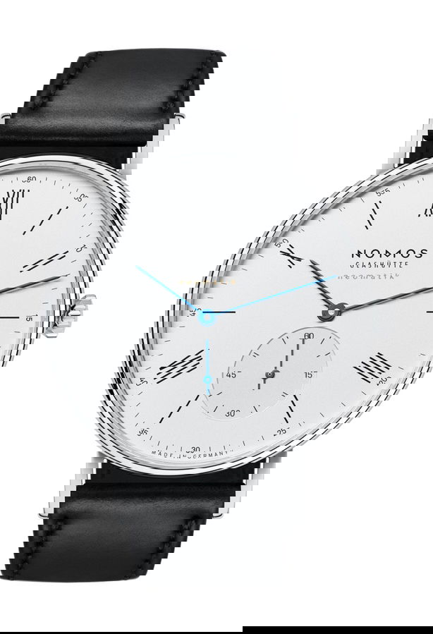 Nomos Glashütte Ludwig neomatik 39 luxury timepiece - detailed view
