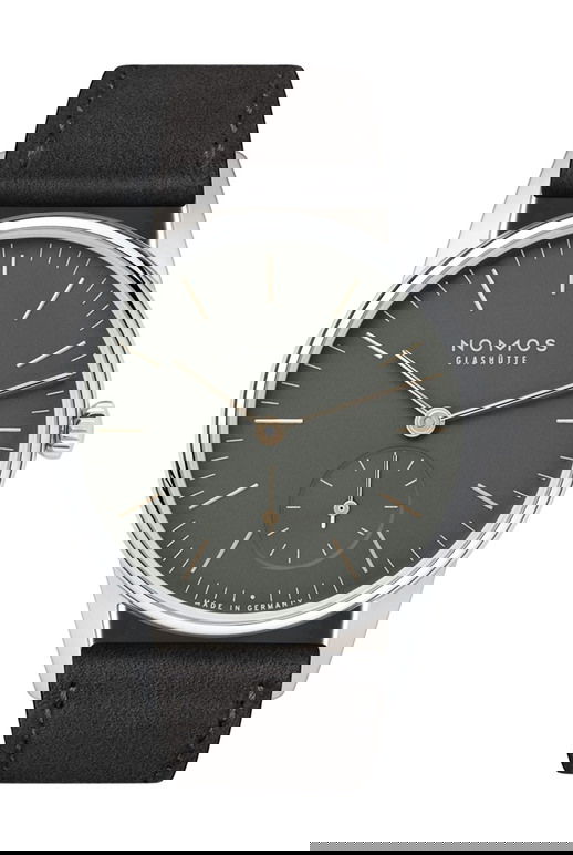 Nomos Glashütte Orion 1989 luxury timepiece - detailed view