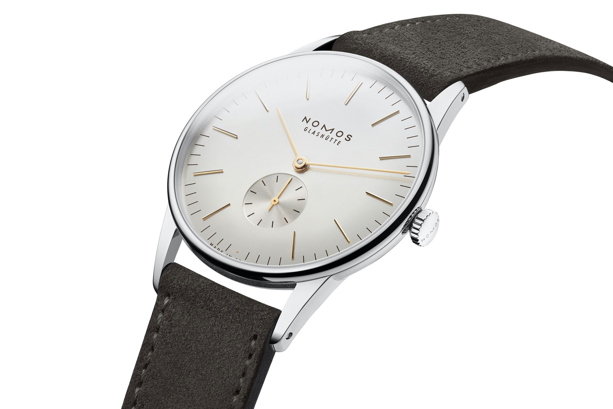 Nomos Glashütte Orion 38 Silver - View 3