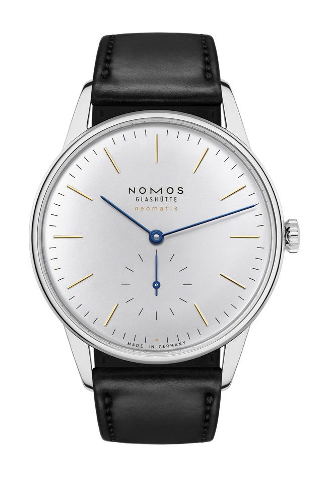 Nomos Glashütte Orion neomatik 39 – 175 Years Watchmaking Glashütte luxury timepiece - detailed view