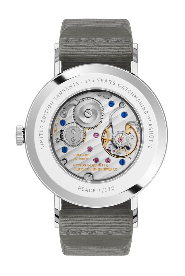 Nomos Glashütte Tangente 38 Peace - View 2