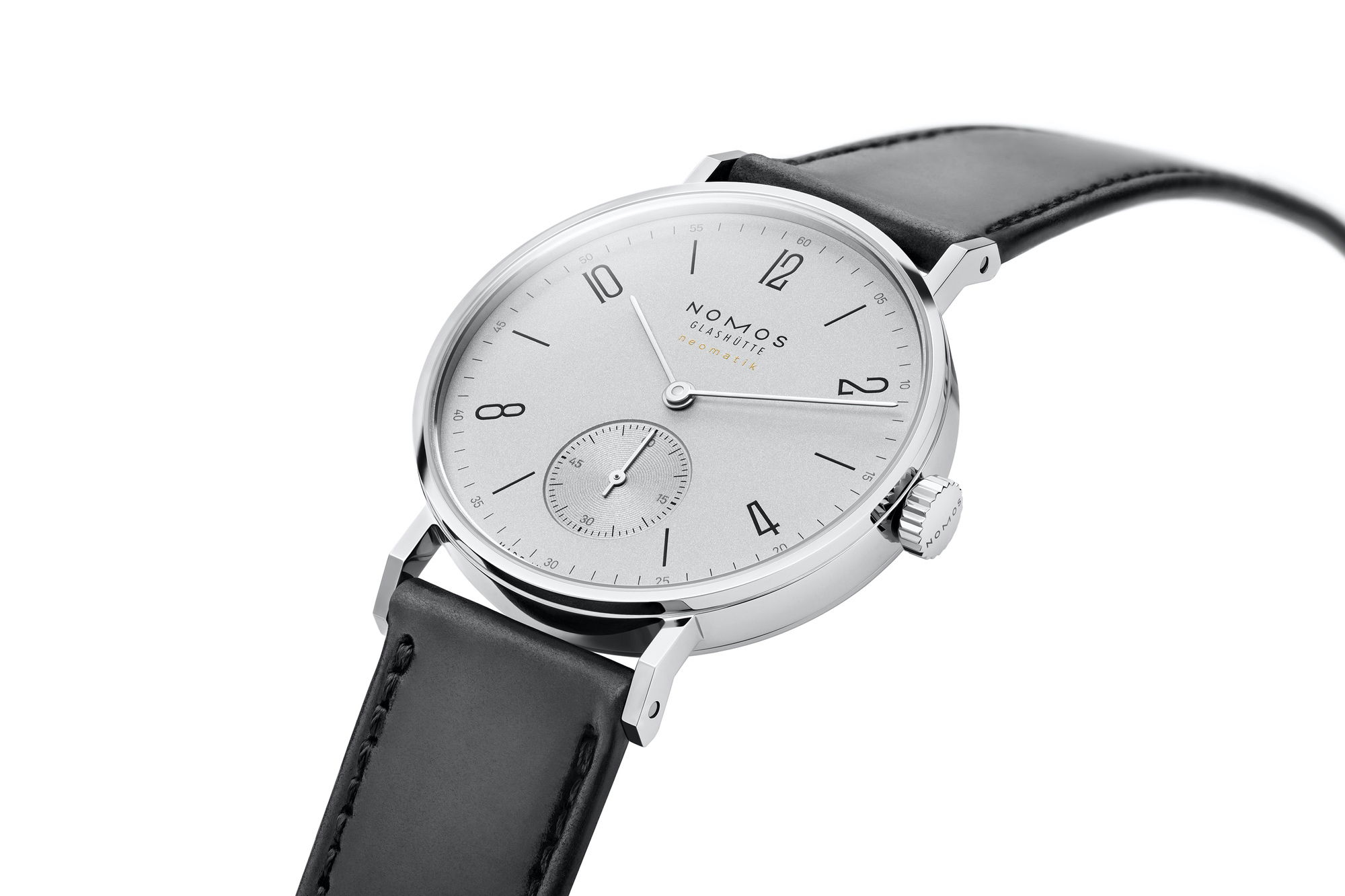Nomos Glashütte Tangente neomatik platinum gray - View 3
