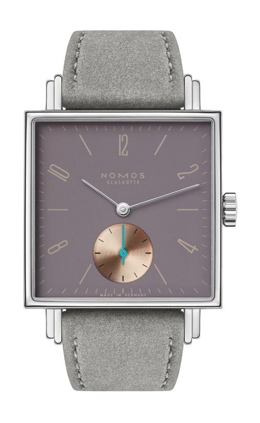 Nomos Glashütte Tetra “Die Fuchsteufelswilde” luxury timepiece - detailed view