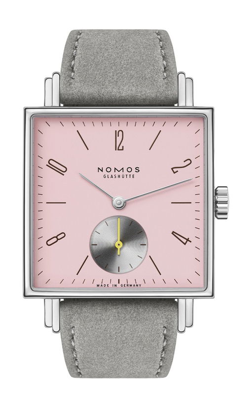 Nomos Glashütte Tetra “Die Wildentschlossene” luxury timepiece - detailed view