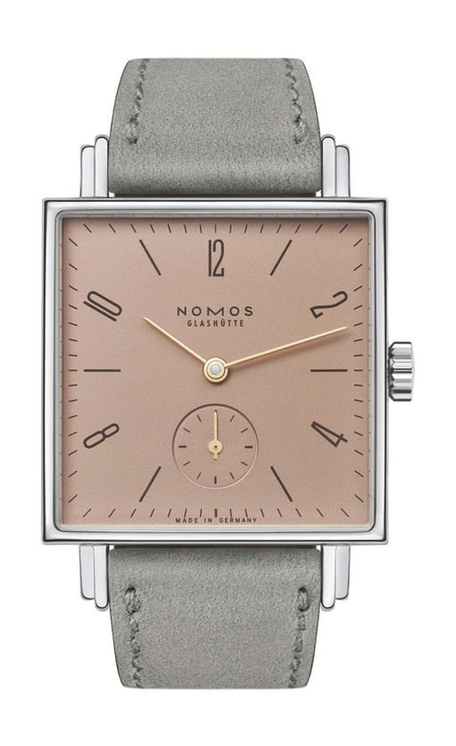 Nomos Glashütte Tetra Divine Spark luxury timepiece - detailed view