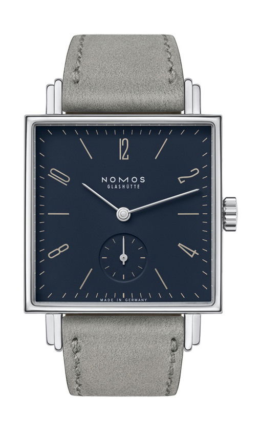 Nomos Glashütte Tetra Fidelio luxury timepiece - detailed view