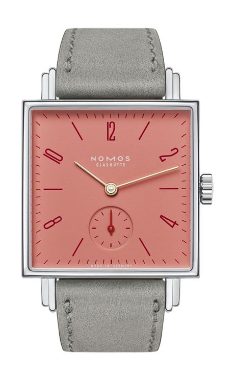 Nomos Glashütte Tetra Grenadine luxury timepiece - detailed view