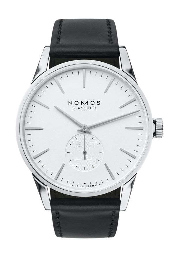 Nomos Glashütte Zürich luxury timepiece - detailed view
