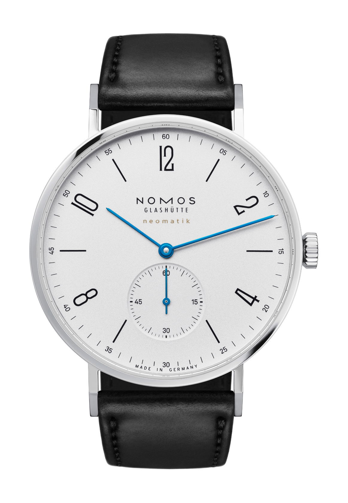 Nomos Glashütte Tangente neomatik 39 luxury timepiece - detailed view